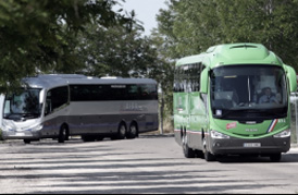 Flota de autobuses de Rubiocar